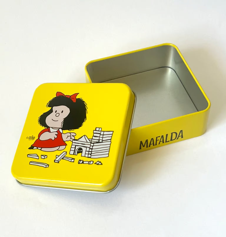 Caja metálica Mafalda colección