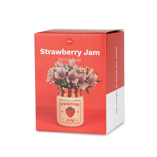 Mini Jarrón Strawberry Jam