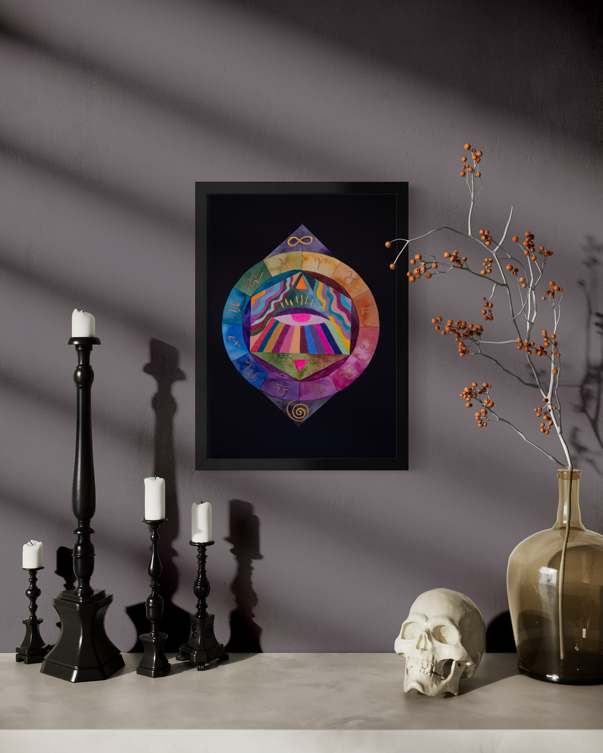 Rueda Zodiacal I