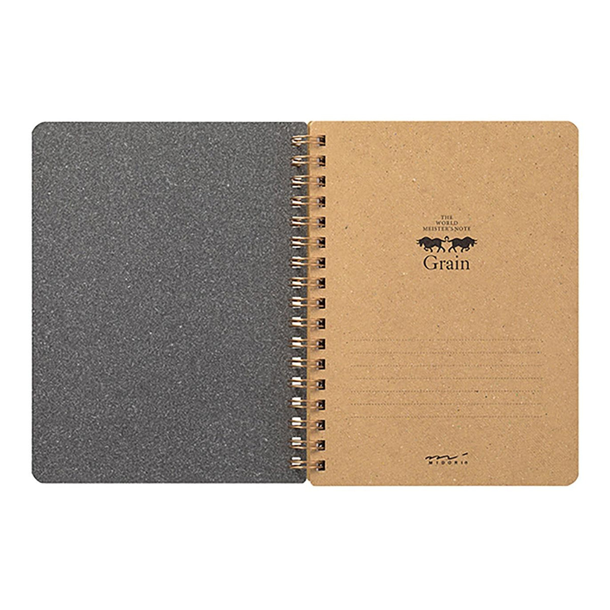 CUADERNO B6 WM Ring Notebook Grain