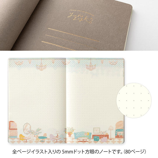 CUADERNO B6 Yuru Log Notebook Travel & Hotel