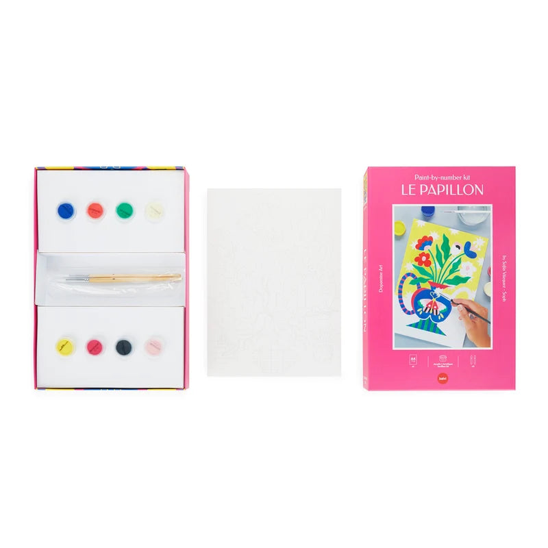 Kit Pintura por Números Le Papillon