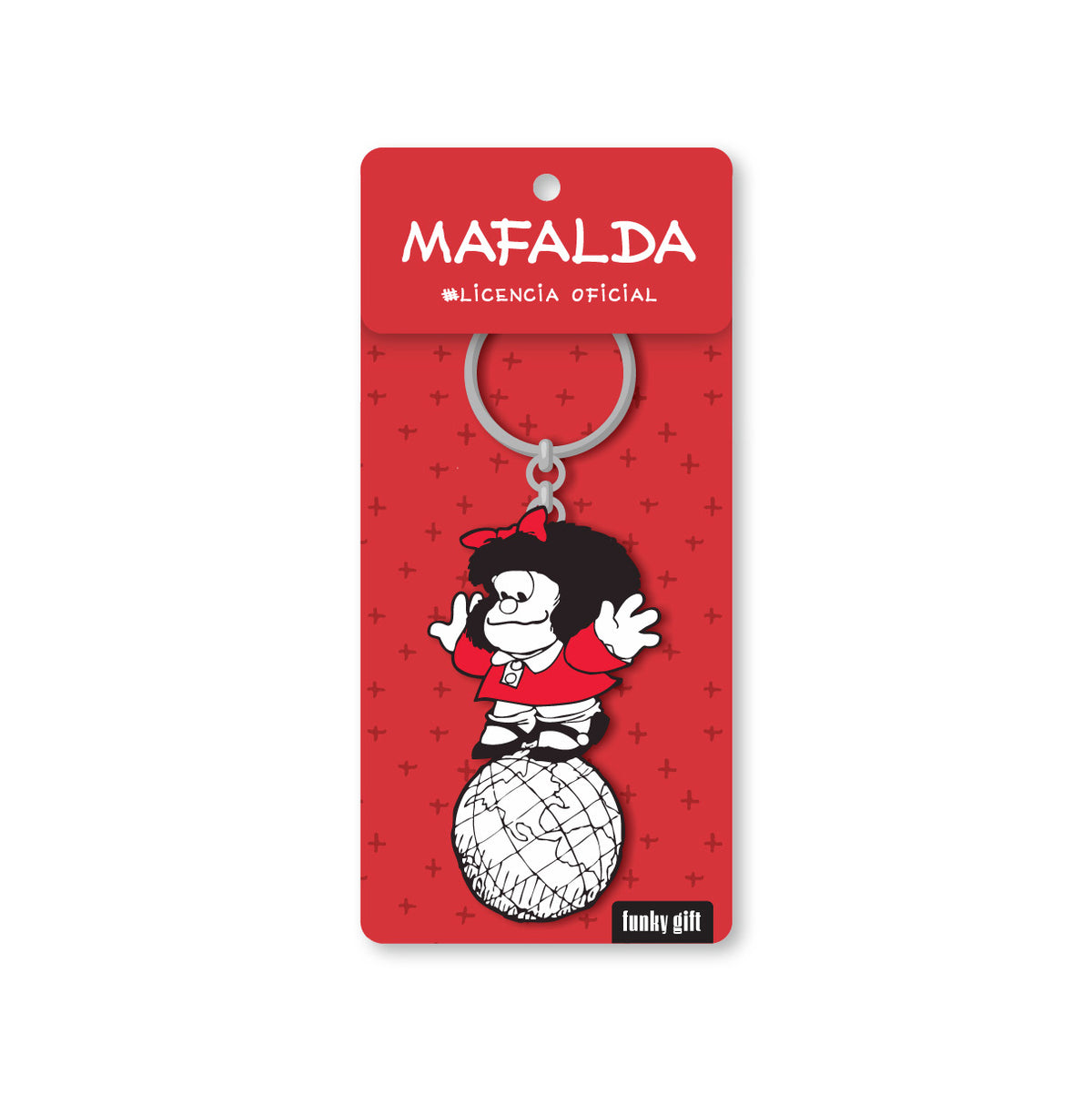 LLAVERO DE GOMA MAFALDA