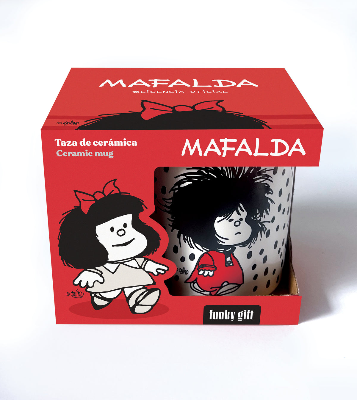 TAZA MAFALDA CERAMICA