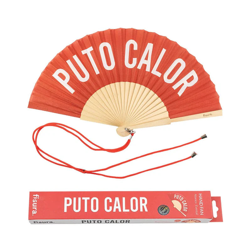 ABANICO "PUTO CALOR"