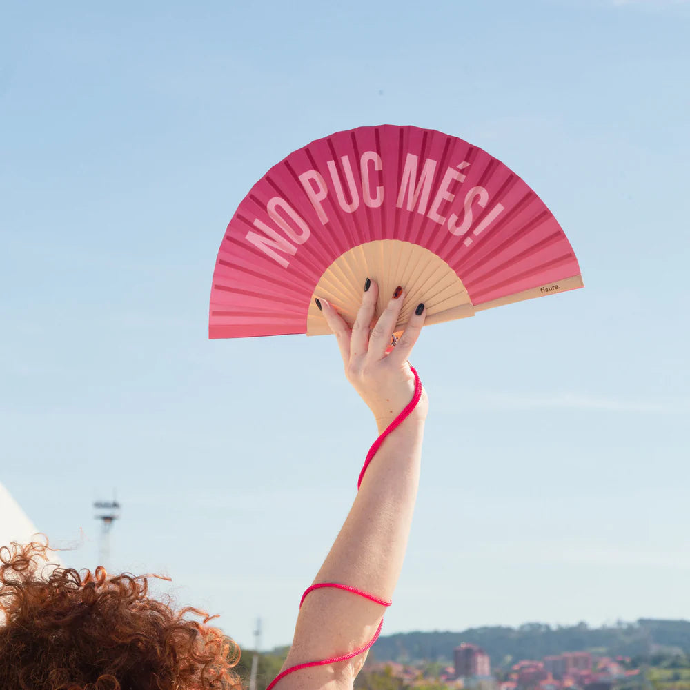 ABANICO "NO PUC MÉS"