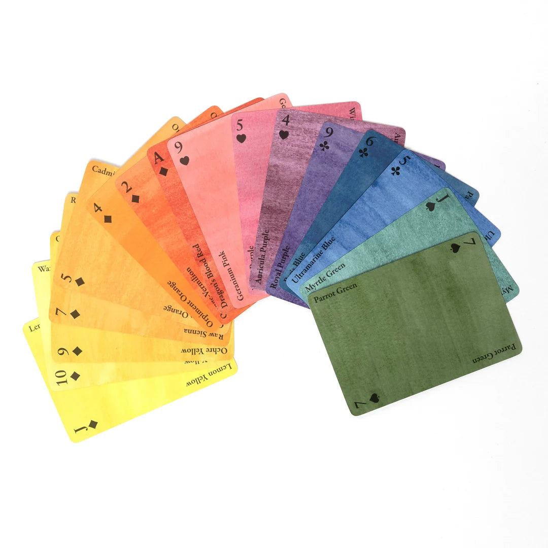 Barajas de cartas - Nomenclatura de Colores