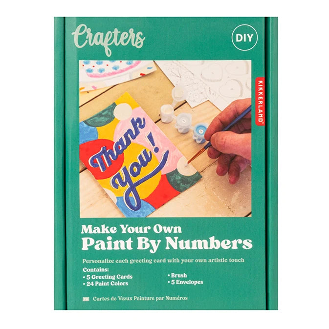 Kit Pintura por Números Tarjetas de Felicitación