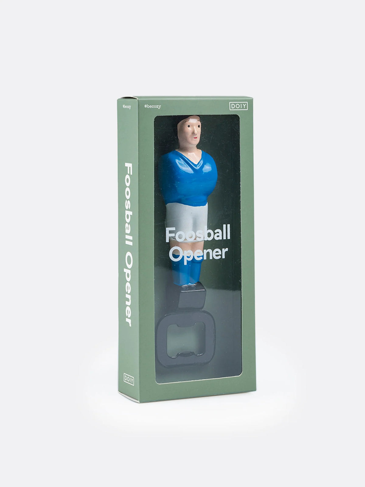 Abridor de botellas Foosball Azul