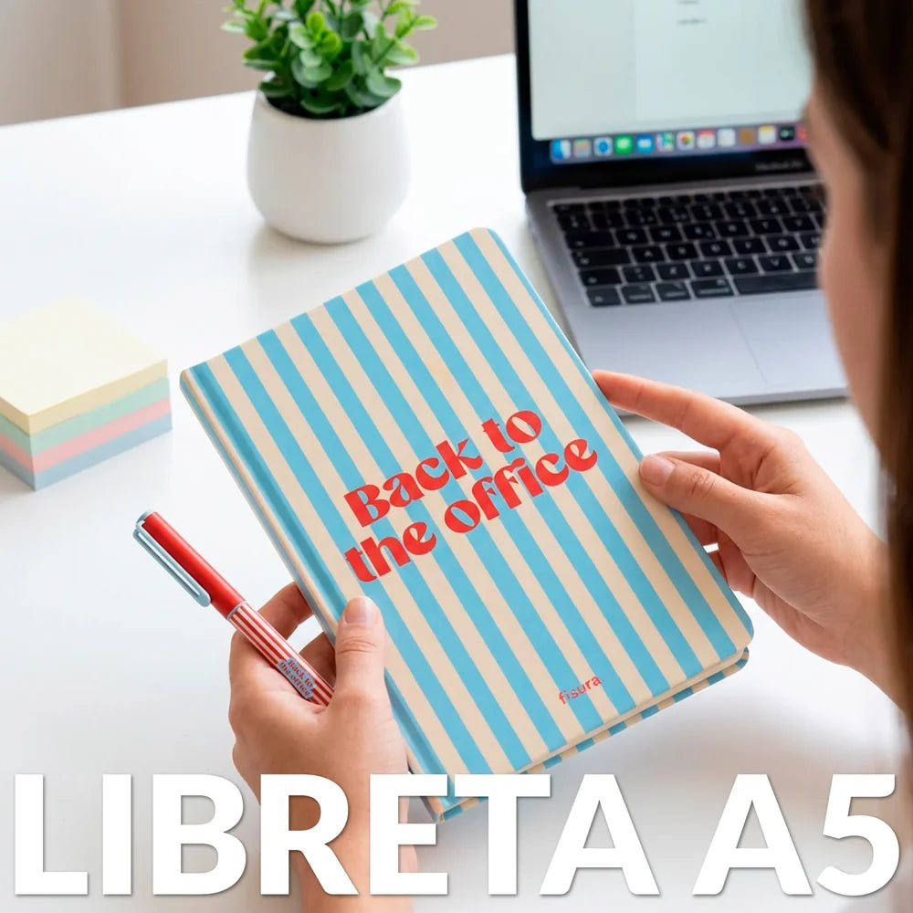 LIBRETA A5 "BACK TO THE OFFICE"