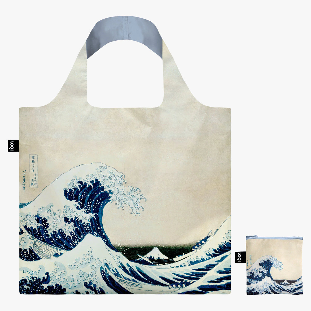 BOLSA RECICLADA - KATSUSHIKA HOKUSAI La Gran Ola