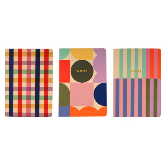 Juego de 3 cuadernos A5