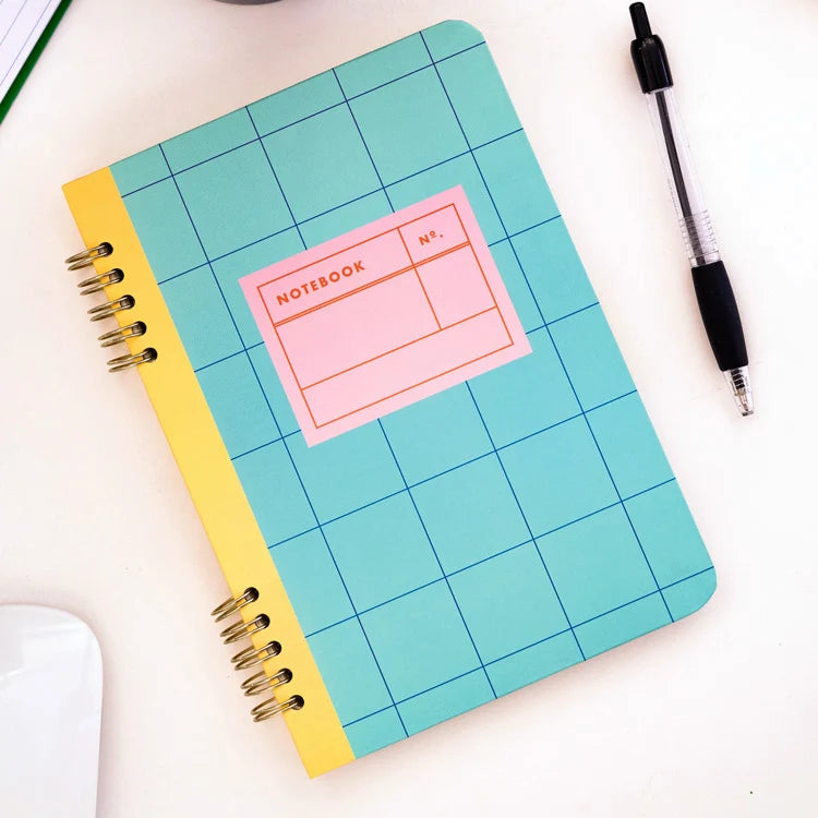Cuaderno A5 encuadernado en espiral