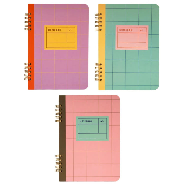 Cuaderno A5 encuadernado en espiral