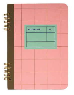 Cuaderno A5 encuadernado en espiral