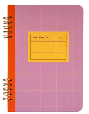 Cuaderno A5 encuadernado en espiral