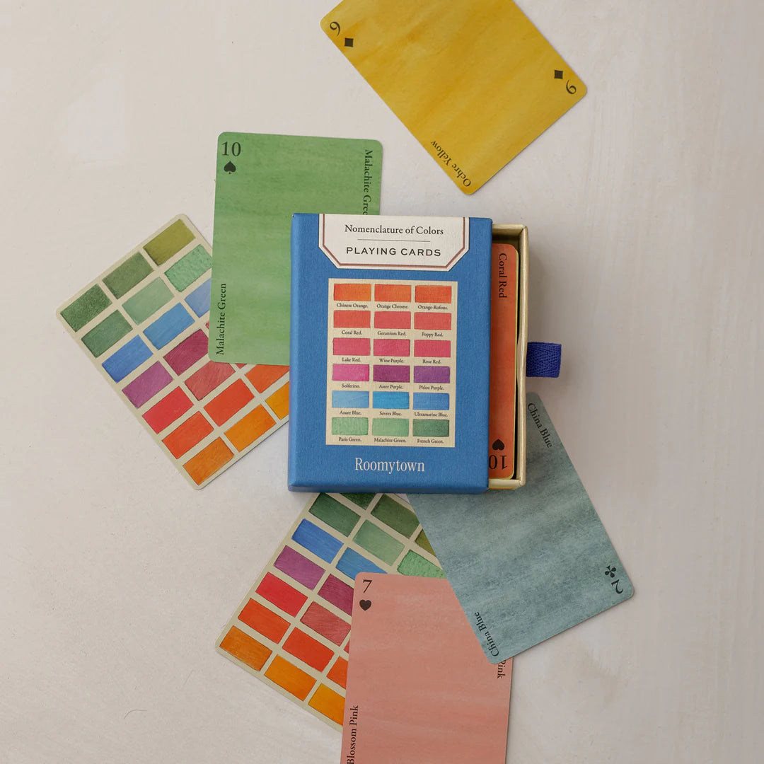 Barajas de cartas - Nomenclatura de Colores