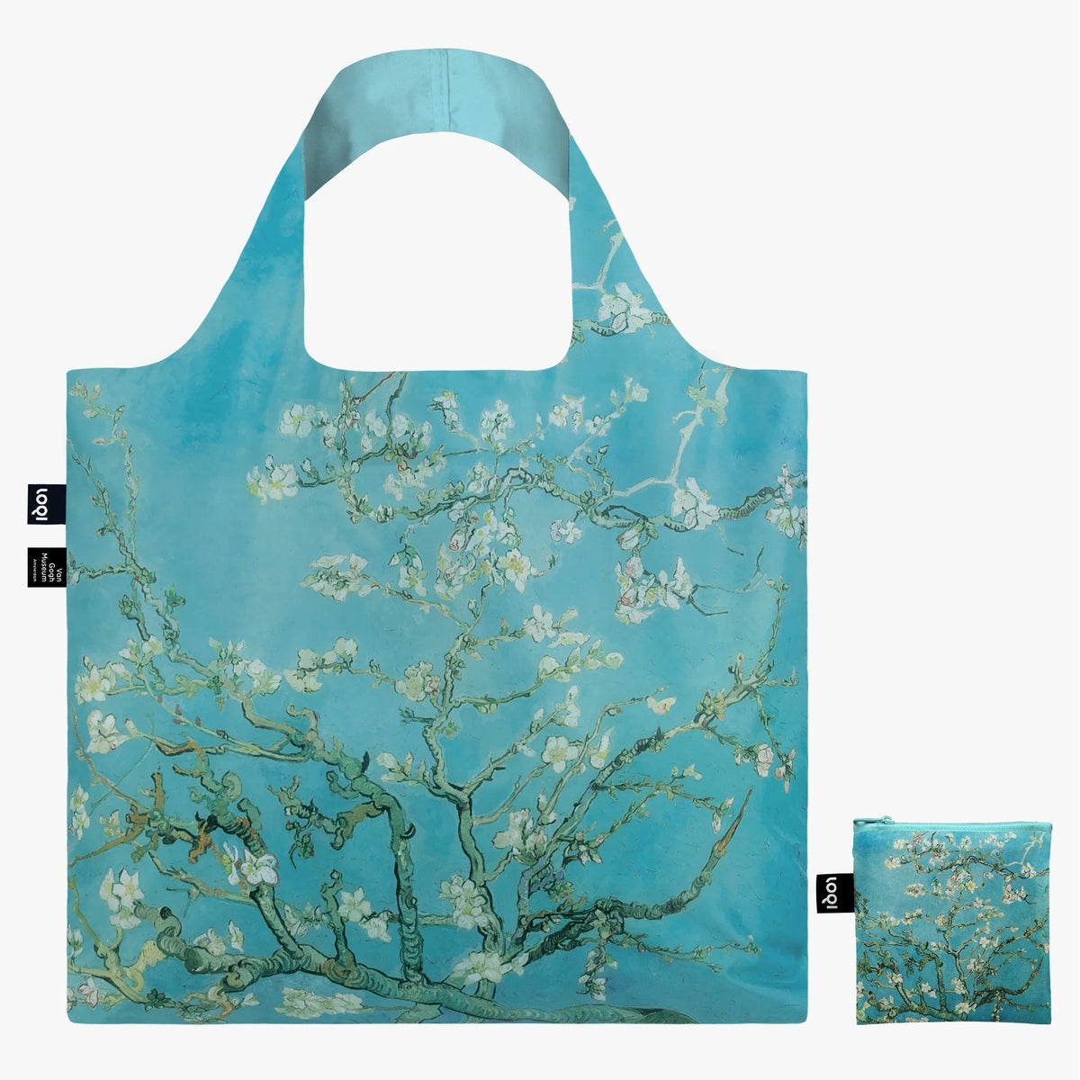 BOLSA RECICLADA - VINCENT VAN GOGH Flor de Almendro