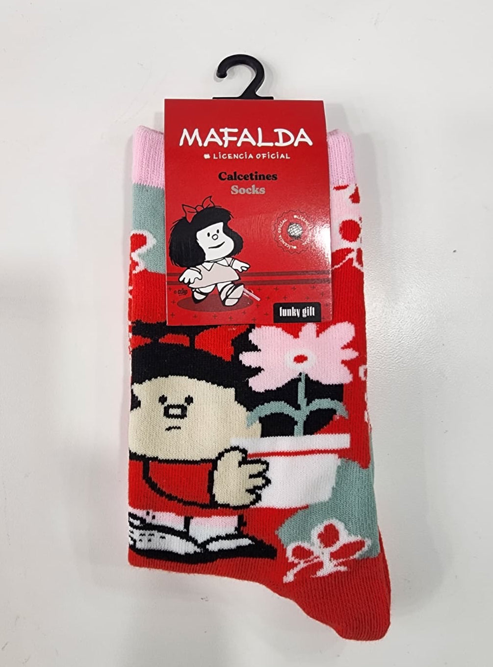 CALCETINES MAFALDA FLOR